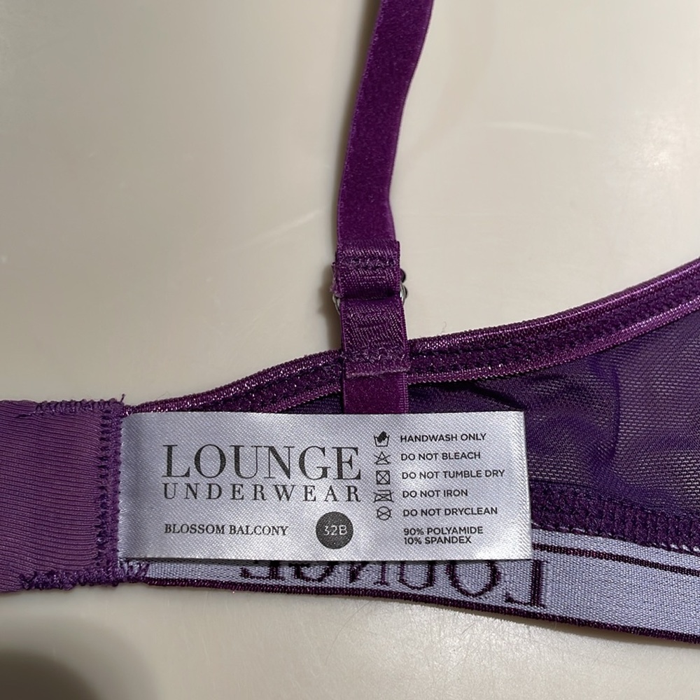 Lounge Blossom Balcony Bra - Picture 5 of 7